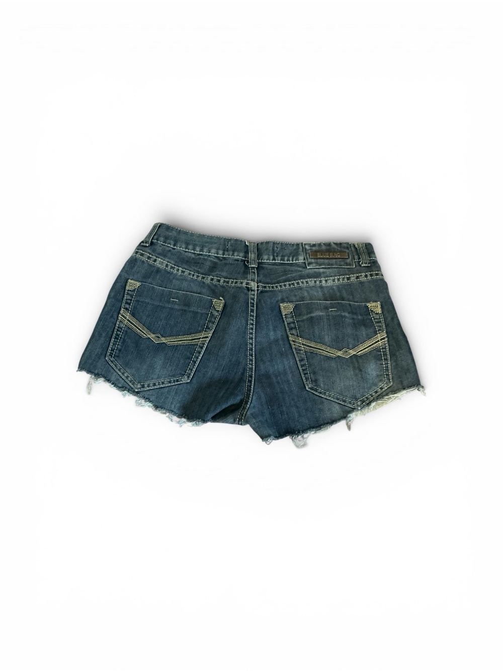 Blue Rag Denim Cutoff Jean Shorts - Picture 8 of 9